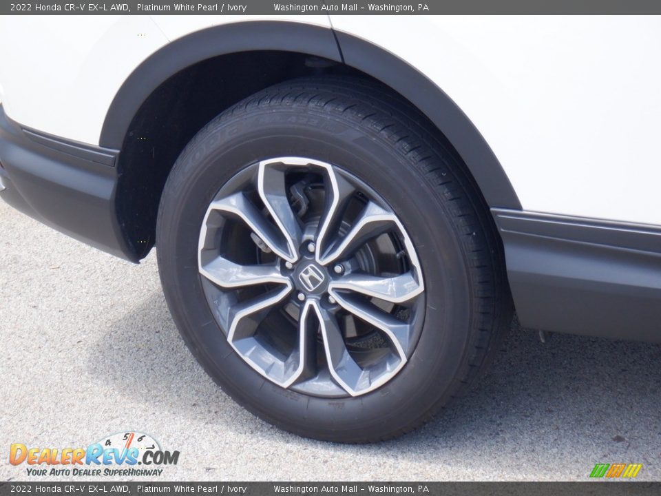 2022 Honda CR-V EX-L AWD Platinum White Pearl / Ivory Photo #4