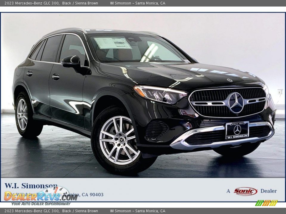 2023 Mercedes-Benz GLC 300 Black / Sienna Brown Photo #1