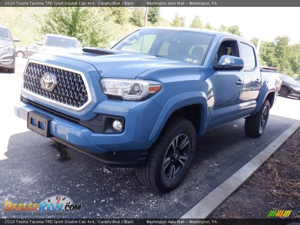 2019 Toyota Tacoma TRD Sport Double Cab 4x4 Cavalry Blue / Black Photo #5