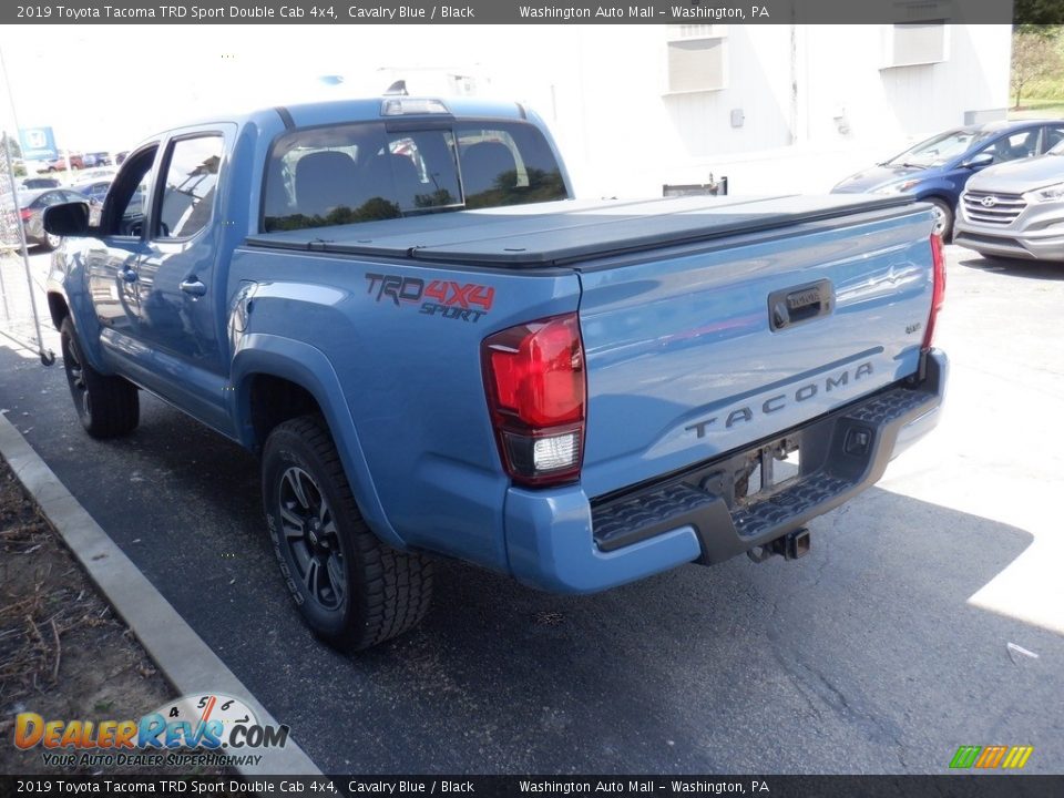 2019 Toyota Tacoma TRD Sport Double Cab 4x4 Cavalry Blue / Black Photo #6