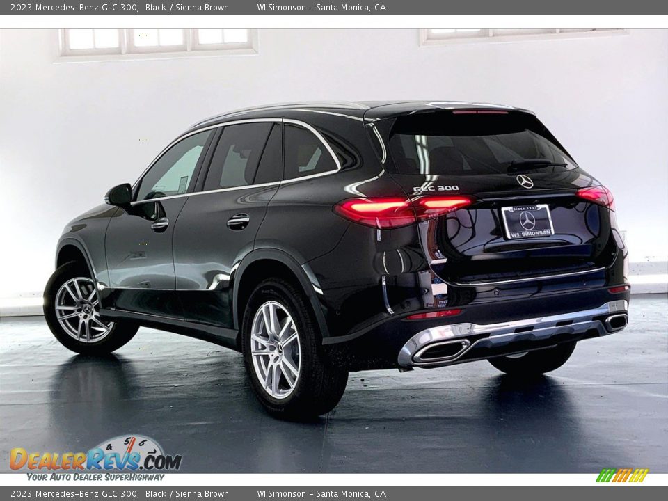 2023 Mercedes-Benz GLC 300 Black / Sienna Brown Photo #2