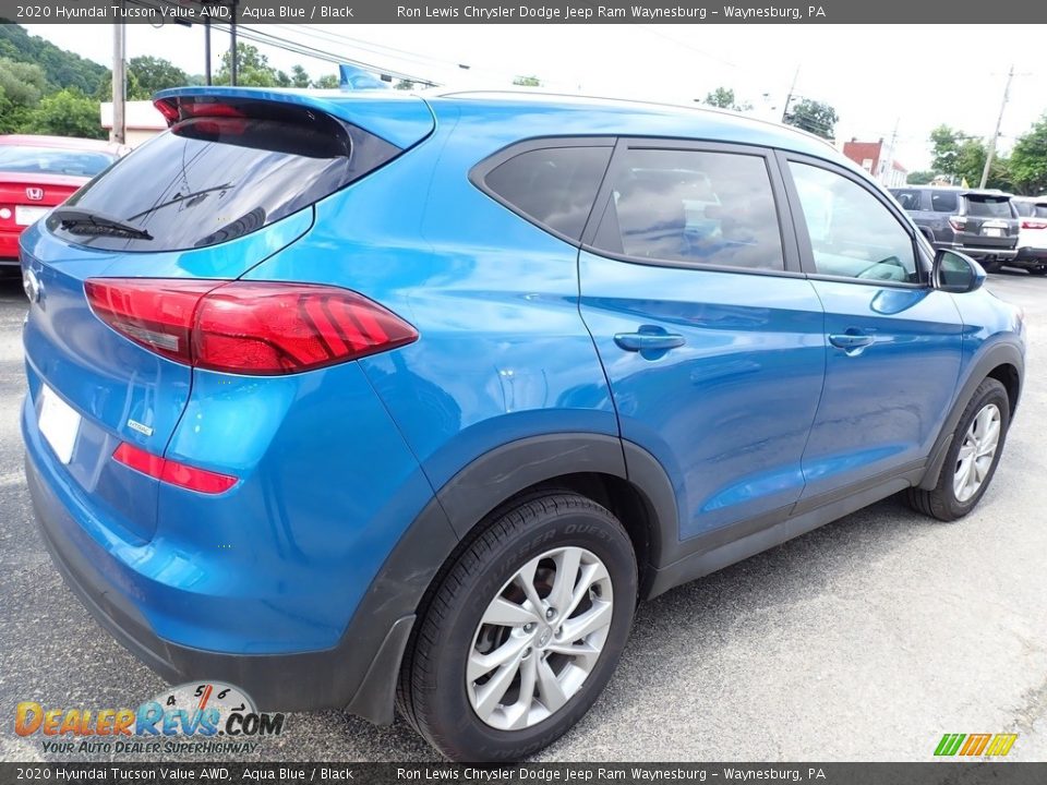 2020 Hyundai Tucson Value AWD Aqua Blue / Black Photo #6