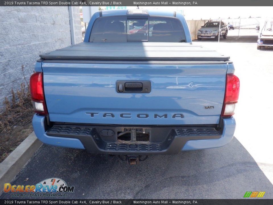 2019 Toyota Tacoma TRD Sport Double Cab 4x4 Cavalry Blue / Black Photo #7