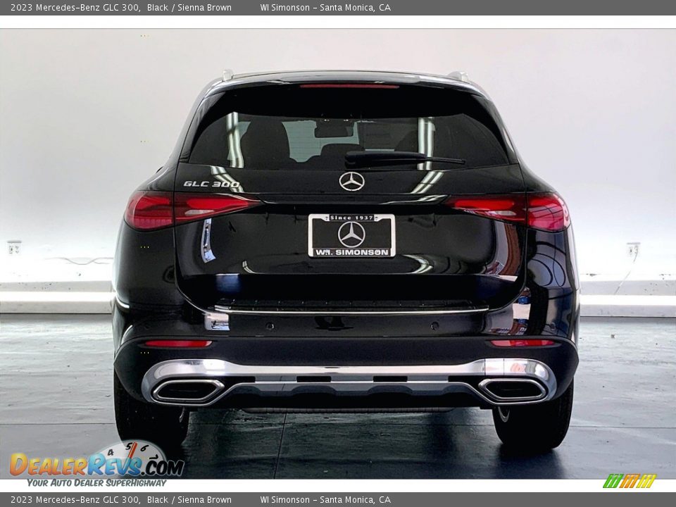 2023 Mercedes-Benz GLC 300 Black / Sienna Brown Photo #3