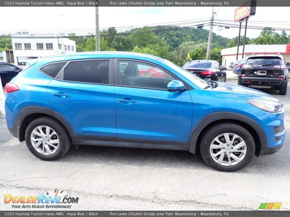 2020 Hyundai Tucson Value AWD Aqua Blue / Black Photo #7