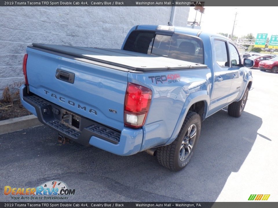 2019 Toyota Tacoma TRD Sport Double Cab 4x4 Cavalry Blue / Black Photo #8