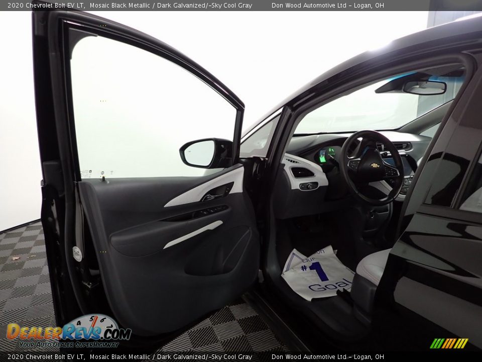 2020 Chevrolet Bolt EV LT Mosaic Black Metallic / Dark Galvanized/­Sky Cool Gray Photo #12