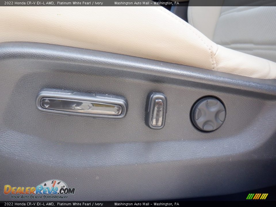 2022 Honda CR-V EX-L AWD Platinum White Pearl / Ivory Photo #17