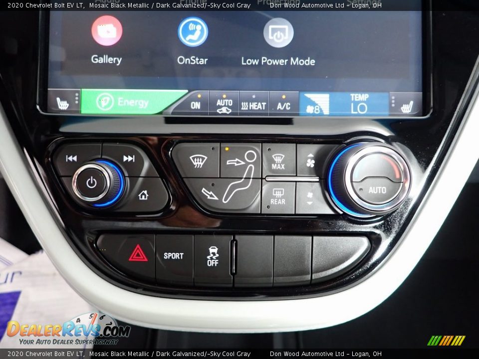 2020 Chevrolet Bolt EV LT Mosaic Black Metallic / Dark Galvanized/­Sky Cool Gray Photo #19