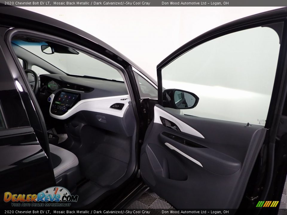 2020 Chevrolet Bolt EV LT Mosaic Black Metallic / Dark Galvanized/­Sky Cool Gray Photo #25
