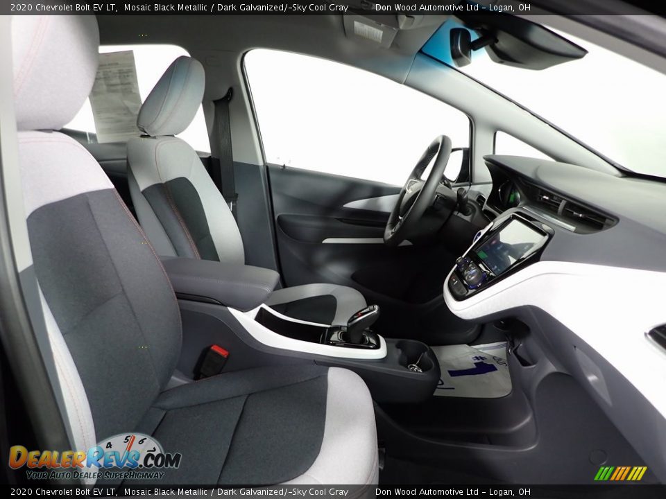 2020 Chevrolet Bolt EV LT Mosaic Black Metallic / Dark Galvanized/­Sky Cool Gray Photo #26