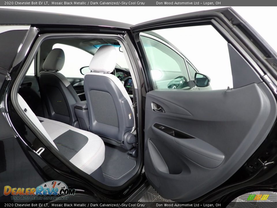 2020 Chevrolet Bolt EV LT Mosaic Black Metallic / Dark Galvanized/­Sky Cool Gray Photo #27