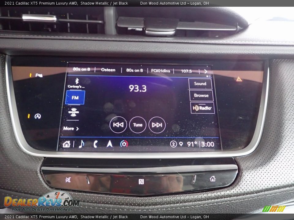 Audio System of 2021 Cadillac XT5 Premium Luxury AWD Photo #4
