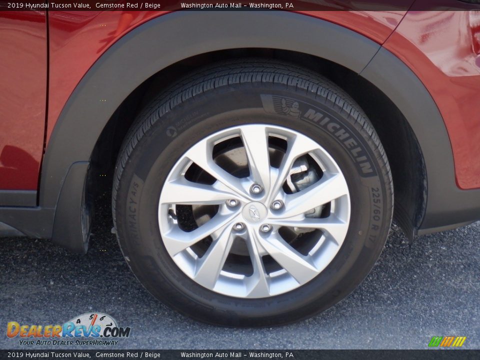 2019 Hyundai Tucson Value Gemstone Red / Beige Photo #3