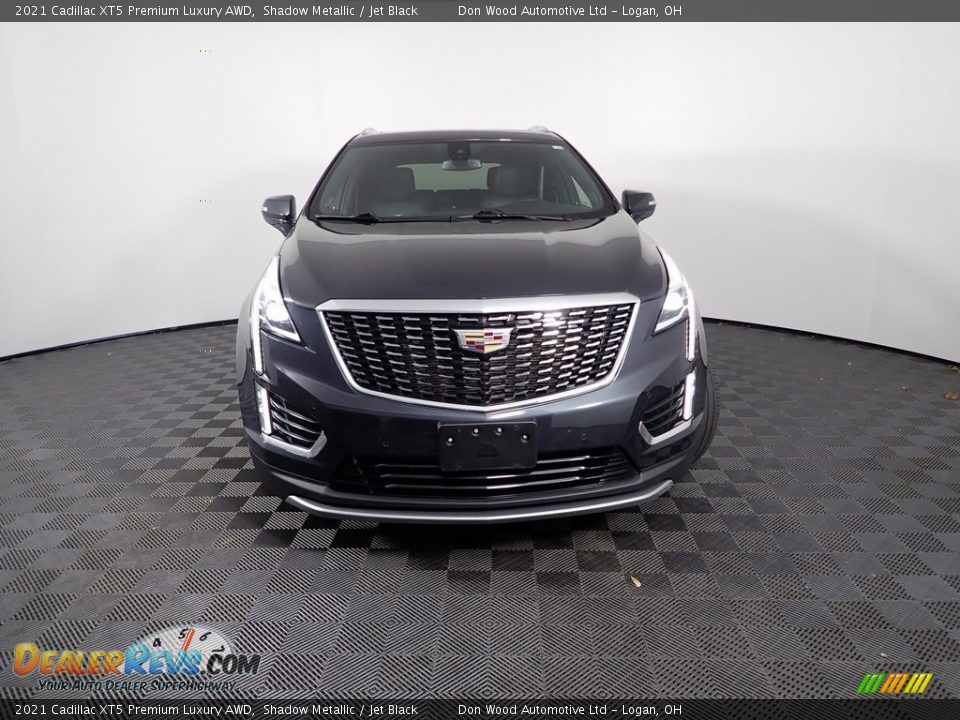 2021 Cadillac XT5 Premium Luxury AWD Shadow Metallic / Jet Black Photo #7