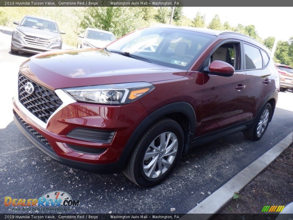 2019 Hyundai Tucson Value Gemstone Red / Beige Photo #5