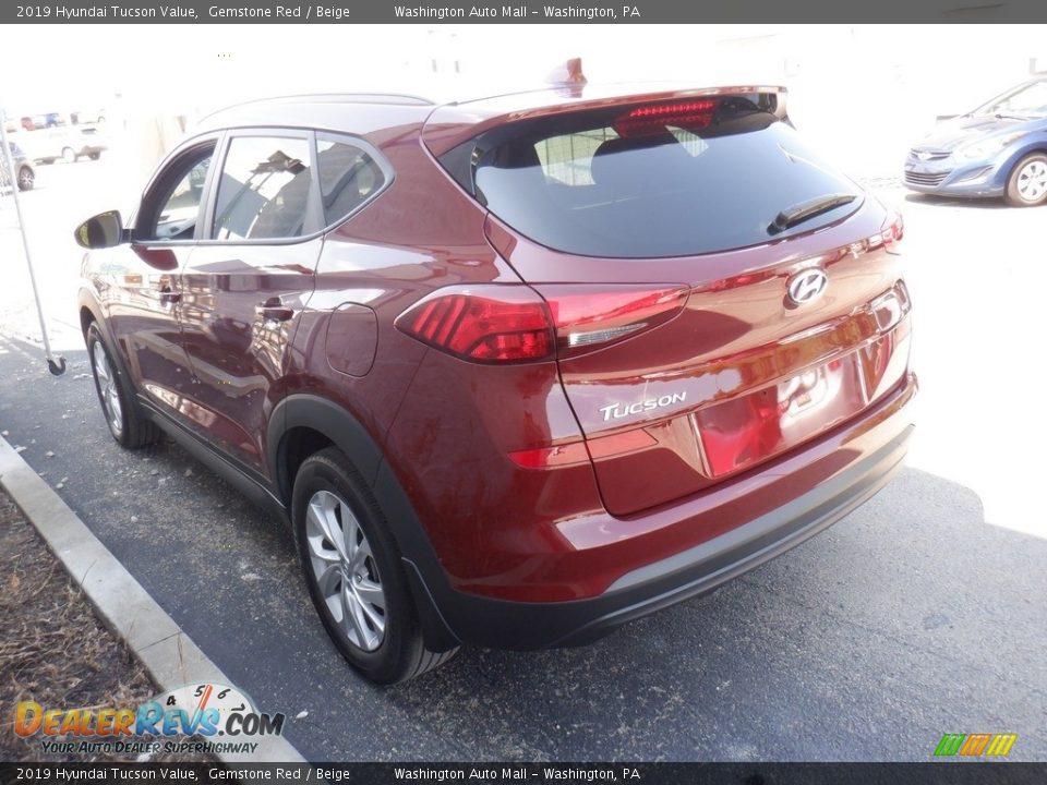 2019 Hyundai Tucson Value Gemstone Red / Beige Photo #6