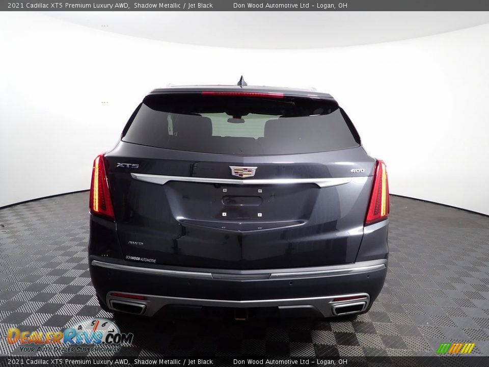 2021 Cadillac XT5 Premium Luxury AWD Shadow Metallic / Jet Black Photo #10