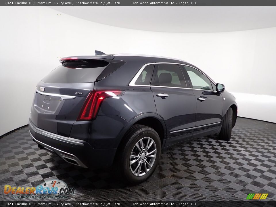 2021 Cadillac XT5 Premium Luxury AWD Shadow Metallic / Jet Black Photo #13
