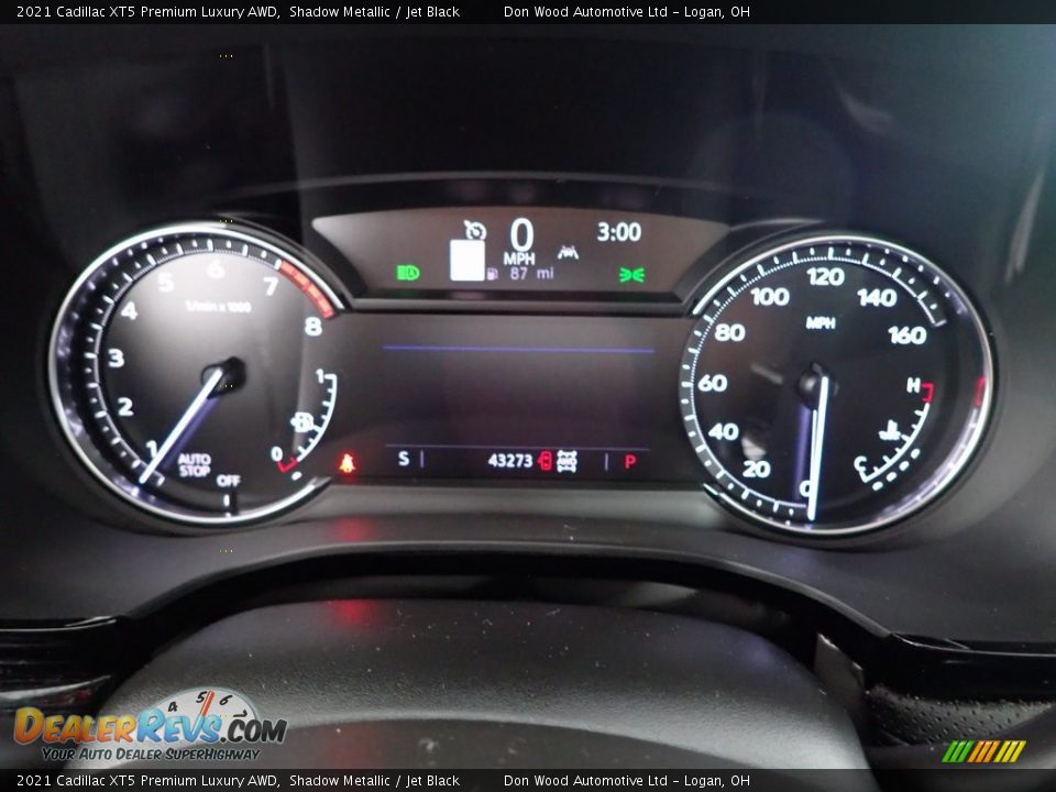 2021 Cadillac XT5 Premium Luxury AWD Gauges Photo #20
