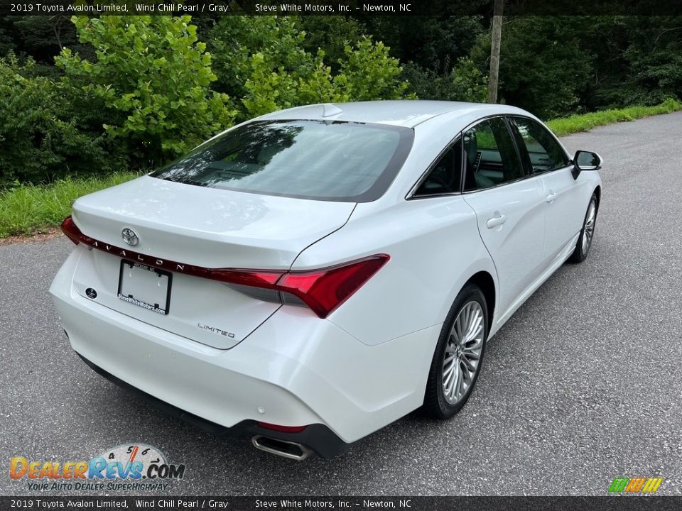 2019 Toyota Avalon Limited Wind Chill Pearl / Gray Photo #6