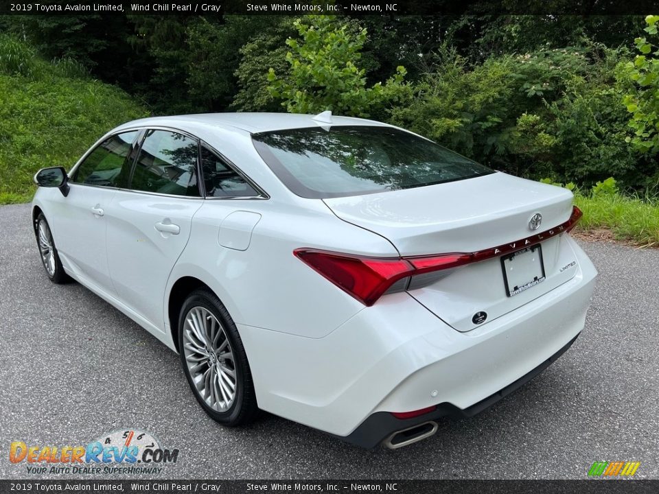 2019 Toyota Avalon Limited Wind Chill Pearl / Gray Photo #8
