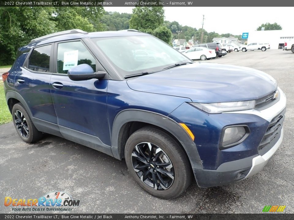 2022 Chevrolet TrailBlazer LT Blue Glow Metallic / Jet Black Photo #1