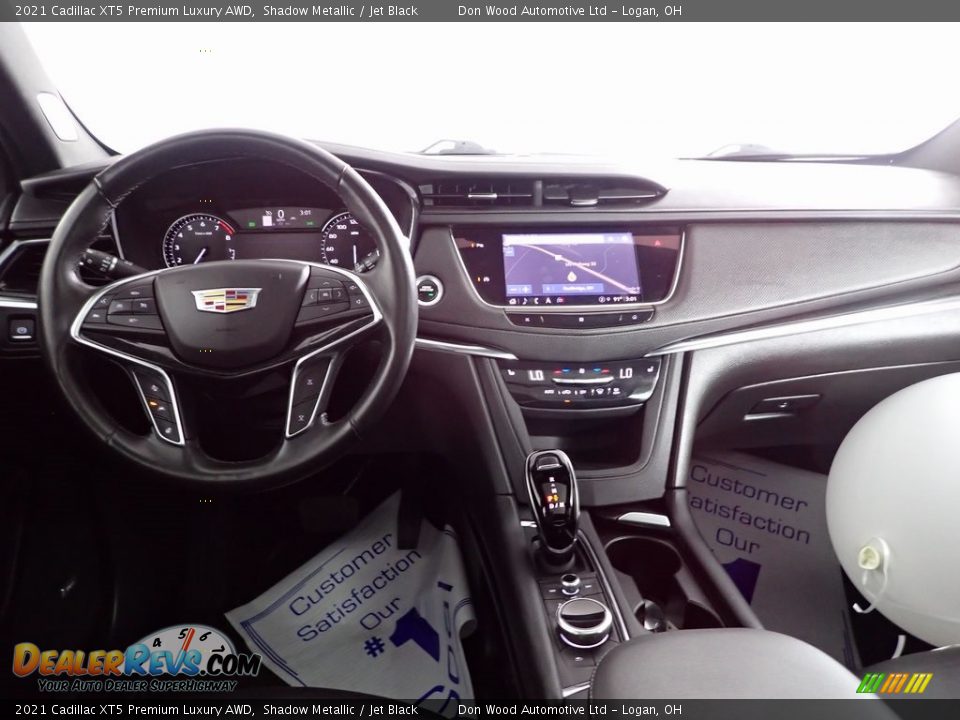 Dashboard of 2021 Cadillac XT5 Premium Luxury AWD Photo #27