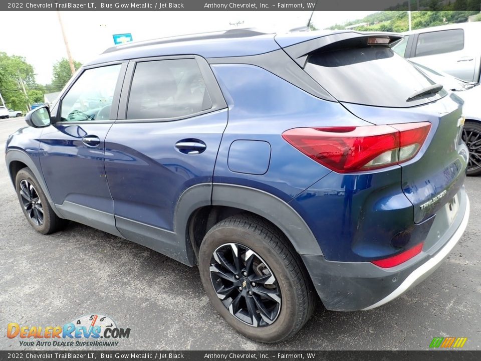 2022 Chevrolet TrailBlazer LT Blue Glow Metallic / Jet Black Photo #3