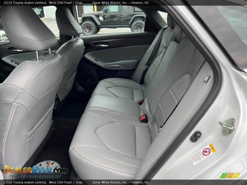 Rear Seat of 2019 Toyota Avalon Limited Photo #12