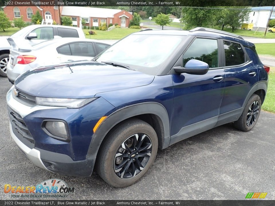 2022 Chevrolet TrailBlazer LT Blue Glow Metallic / Jet Black Photo #4