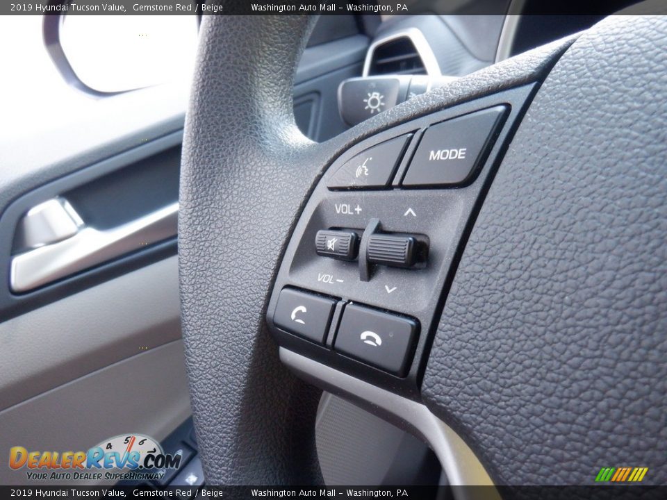 2019 Hyundai Tucson Value Steering Wheel Photo #25