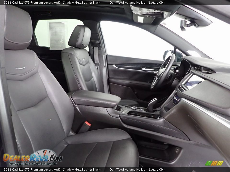 2021 Cadillac XT5 Premium Luxury AWD Shadow Metallic / Jet Black Photo #29