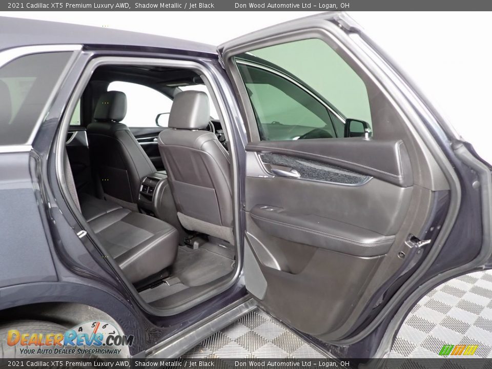 2021 Cadillac XT5 Premium Luxury AWD Shadow Metallic / Jet Black Photo #30