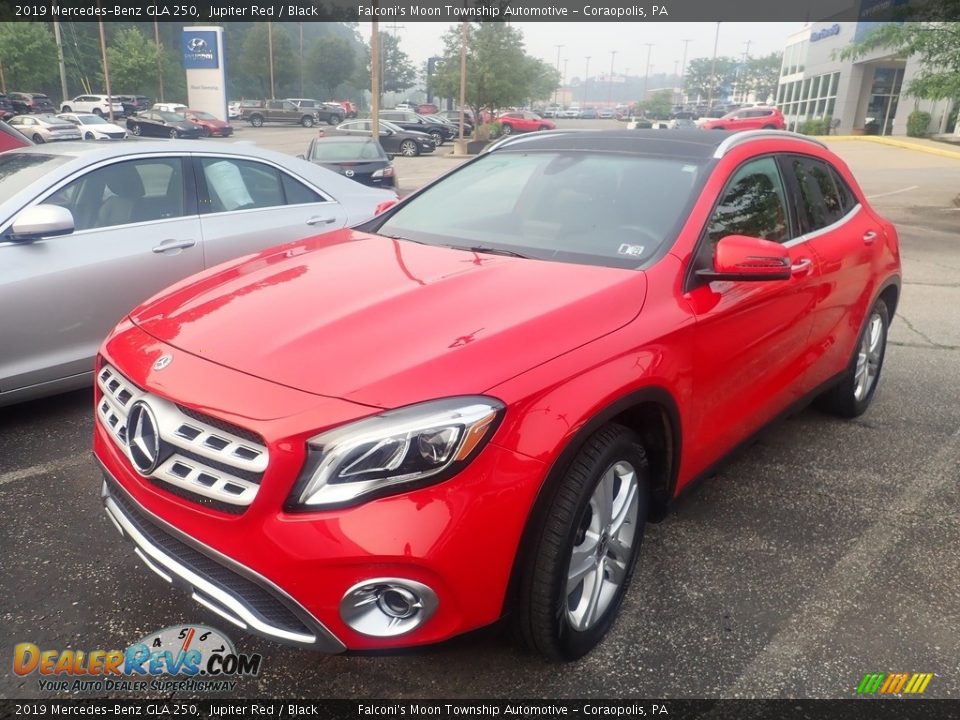 2019 Mercedes-Benz GLA 250 Jupiter Red / Black Photo #1