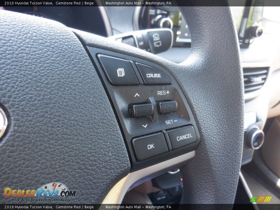 2019 Hyundai Tucson Value Steering Wheel Photo #26