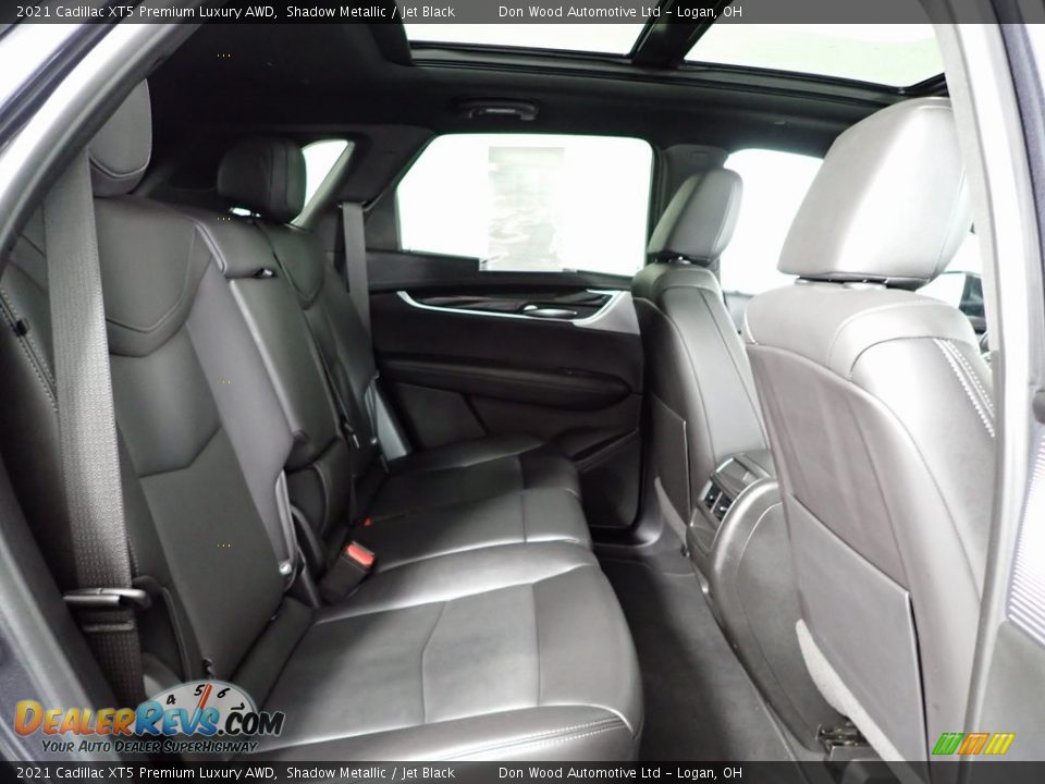 2021 Cadillac XT5 Premium Luxury AWD Shadow Metallic / Jet Black Photo #31