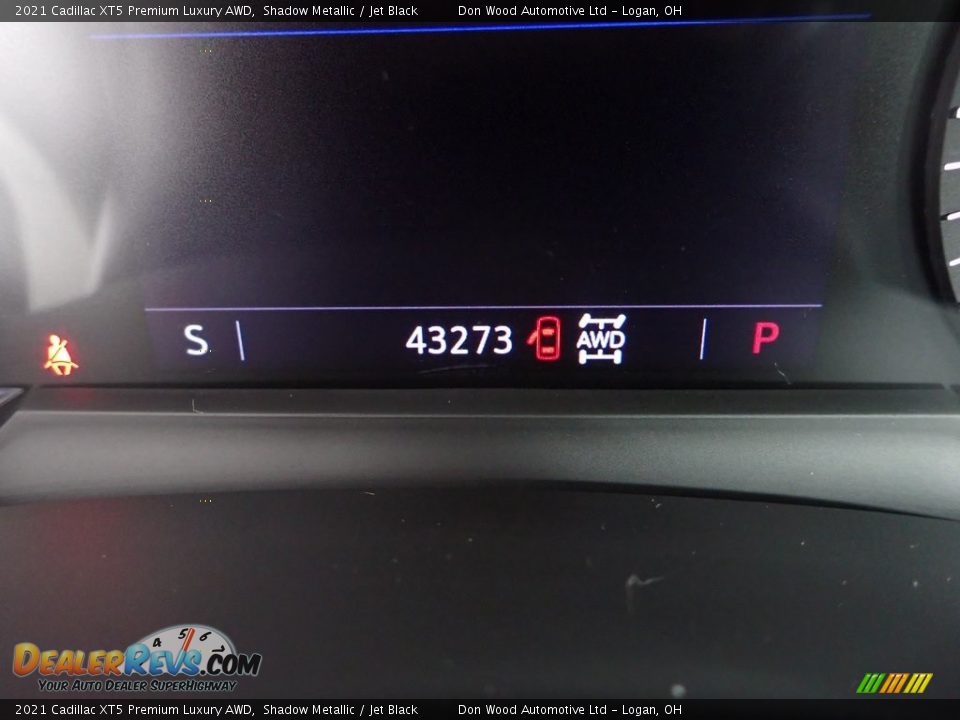2021 Cadillac XT5 Premium Luxury AWD Shadow Metallic / Jet Black Photo #33