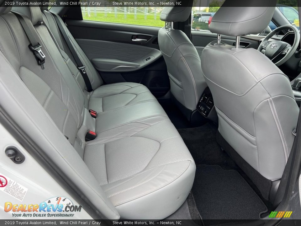 Rear Seat of 2019 Toyota Avalon Limited Photo #16