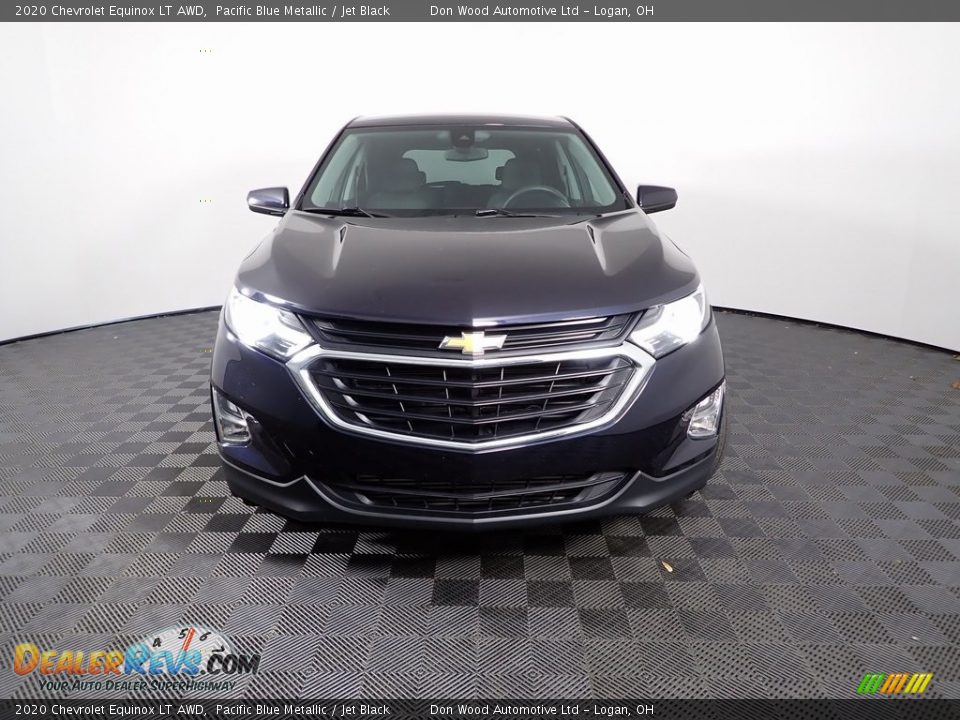 2020 Chevrolet Equinox LT AWD Pacific Blue Metallic / Jet Black Photo #4