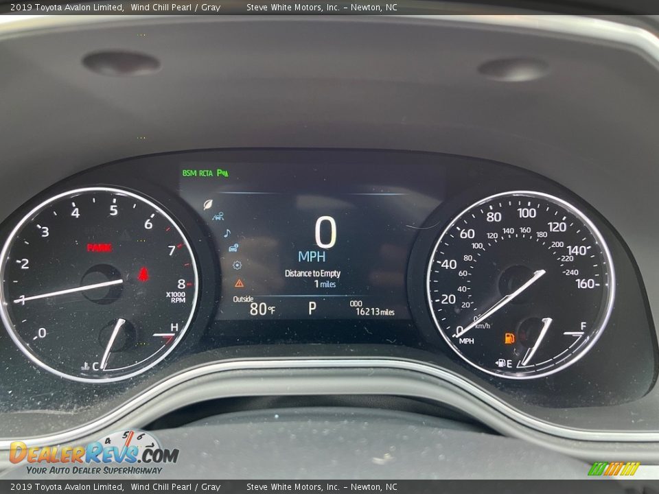 2019 Toyota Avalon Limited Gauges Photo #19