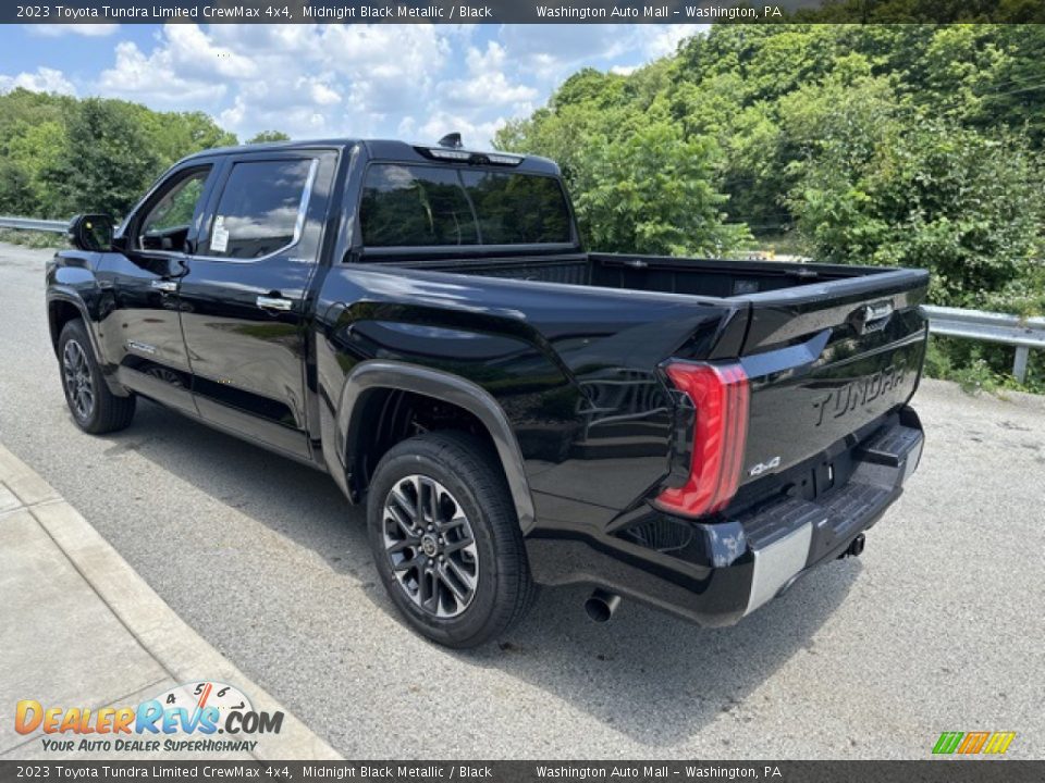 2023 Toyota Tundra Limited CrewMax 4x4 Midnight Black Metallic / Black Photo #2