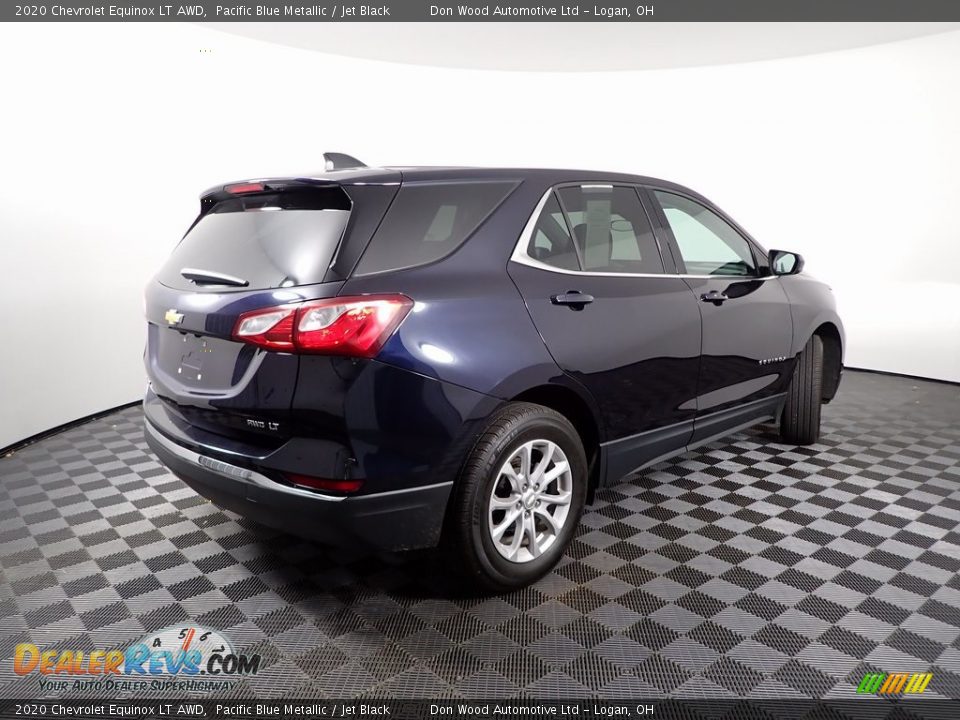 2020 Chevrolet Equinox LT AWD Pacific Blue Metallic / Jet Black Photo #10