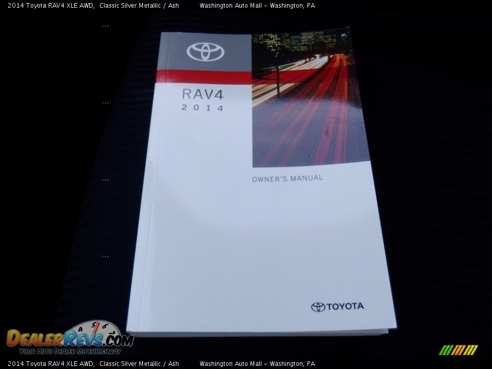 2014 Toyota RAV4 XLE AWD Classic Silver Metallic / Ash Photo #33