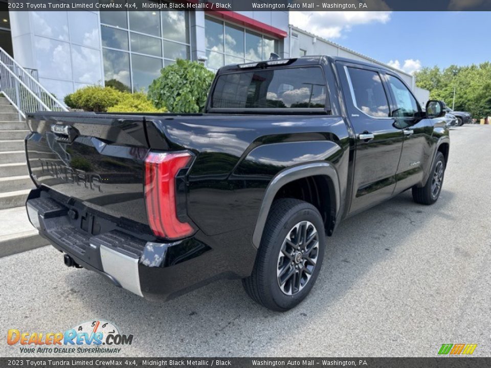 2023 Toyota Tundra Limited CrewMax 4x4 Midnight Black Metallic / Black Photo #9