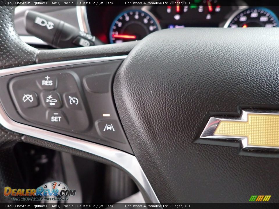 2020 Chevrolet Equinox LT AWD Pacific Blue Metallic / Jet Black Photo #16