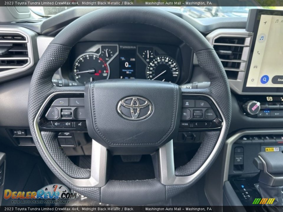 2023 Toyota Tundra Limited CrewMax 4x4 Steering Wheel Photo #10