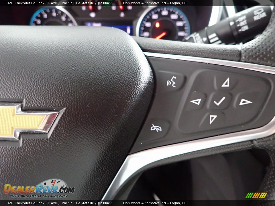 2020 Chevrolet Equinox LT AWD Pacific Blue Metallic / Jet Black Photo #17