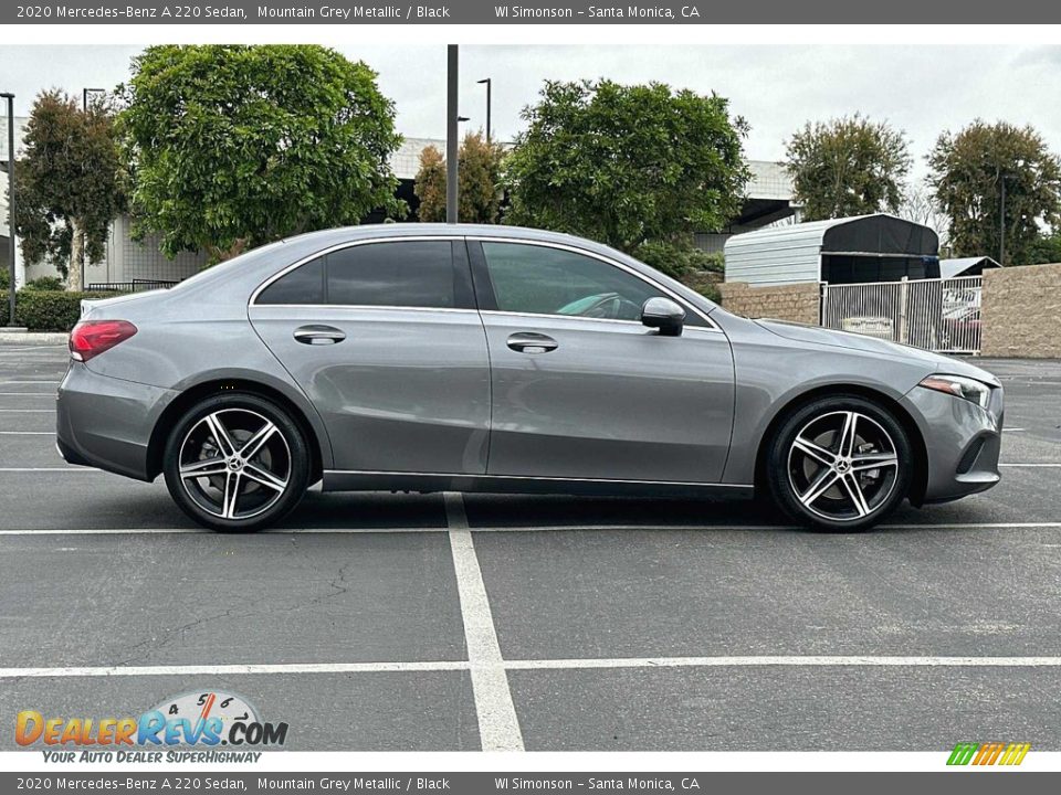 2020 Mercedes-Benz A 220 Sedan Mountain Grey Metallic / Black Photo #3