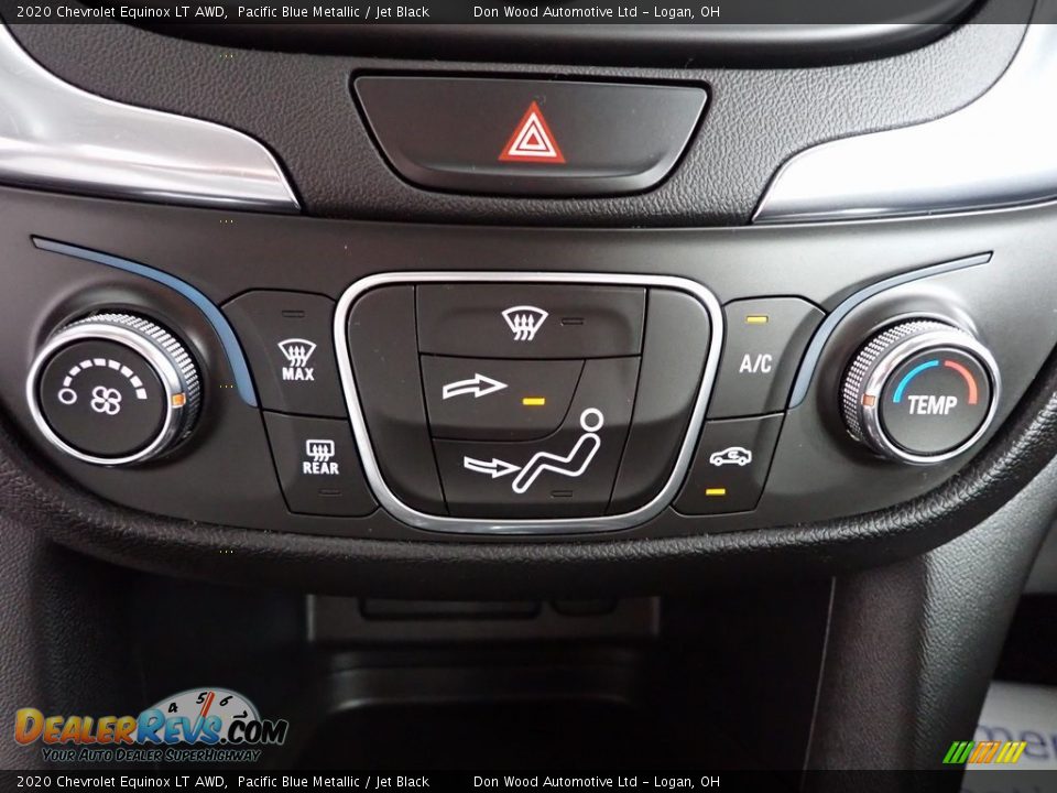 2020 Chevrolet Equinox LT AWD Pacific Blue Metallic / Jet Black Photo #19